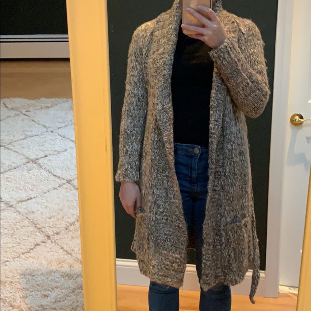 Loft sweater duster